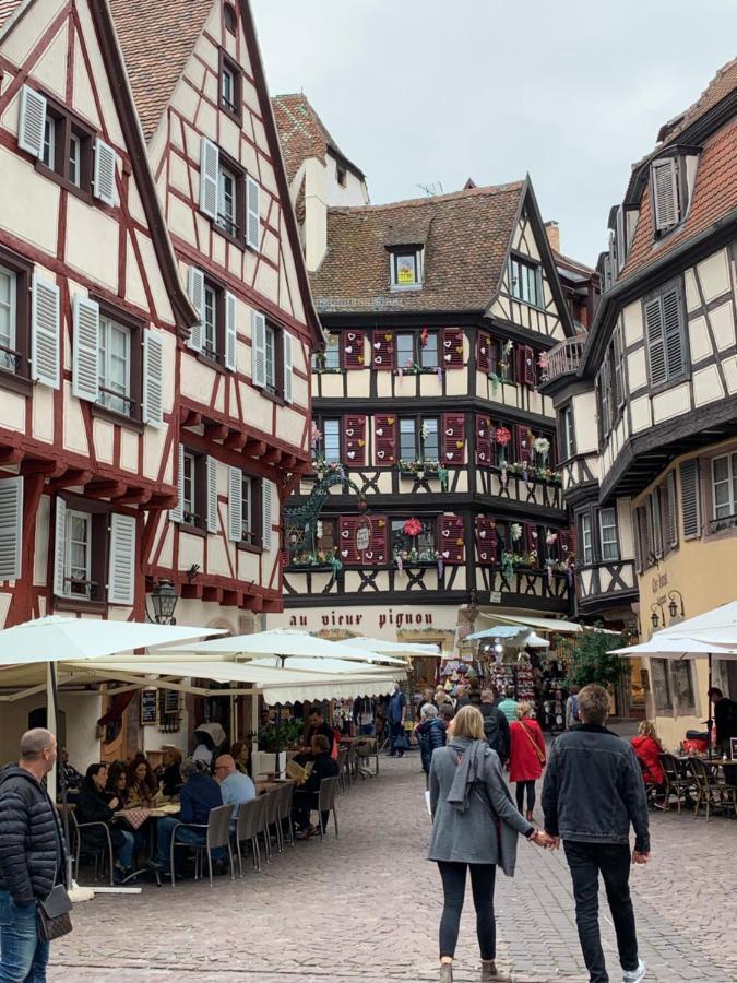 Ferienwohnung Historical Town Center Cosy Flat Colmar Exterior foto