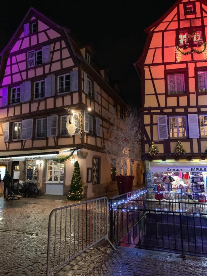 Ferienwohnung Historical Town Center Cosy Flat Colmar Exterior foto